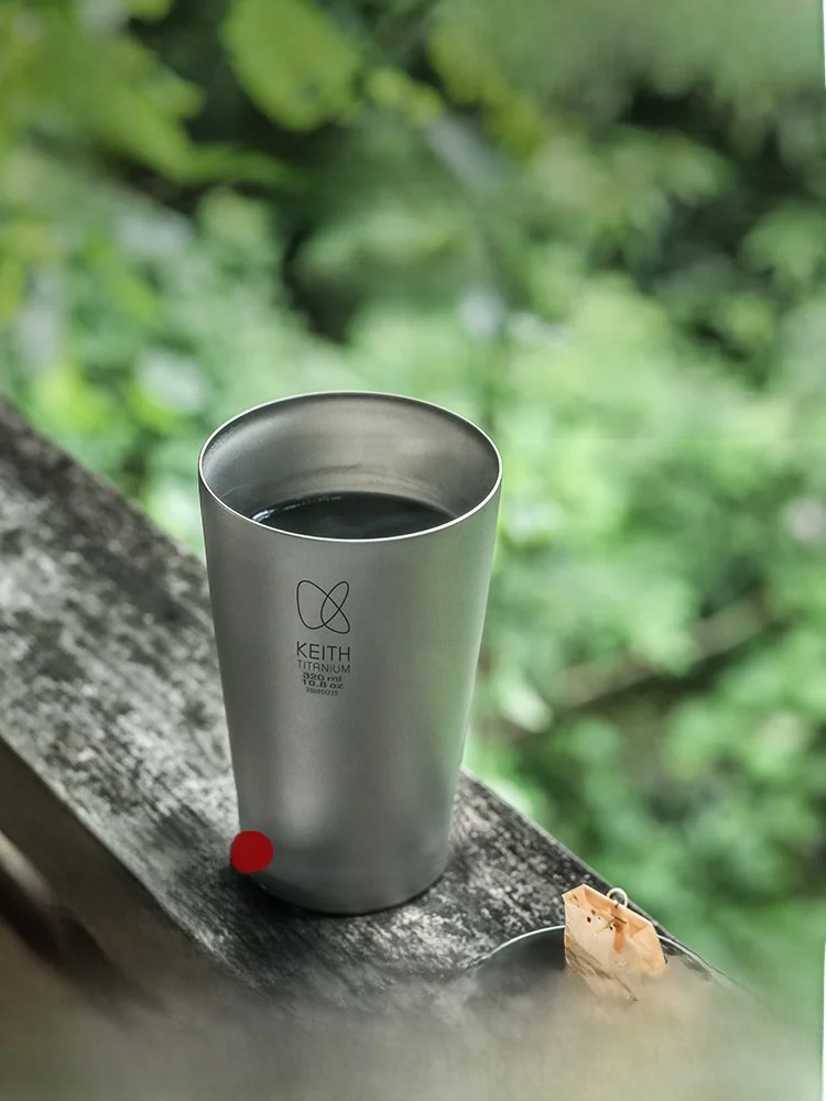 KEITH Pure Titanium Insulated Mug Office Tea Brewing Double Layer Metal Water Cup with Lid Vacuum Heat Preservation for Campi...
KEITH Pure Titanium Insulated Mug Office Tea Brewing Double Layer Metal Water Cup with Lid Vacuum Heat Preservation for Campi...