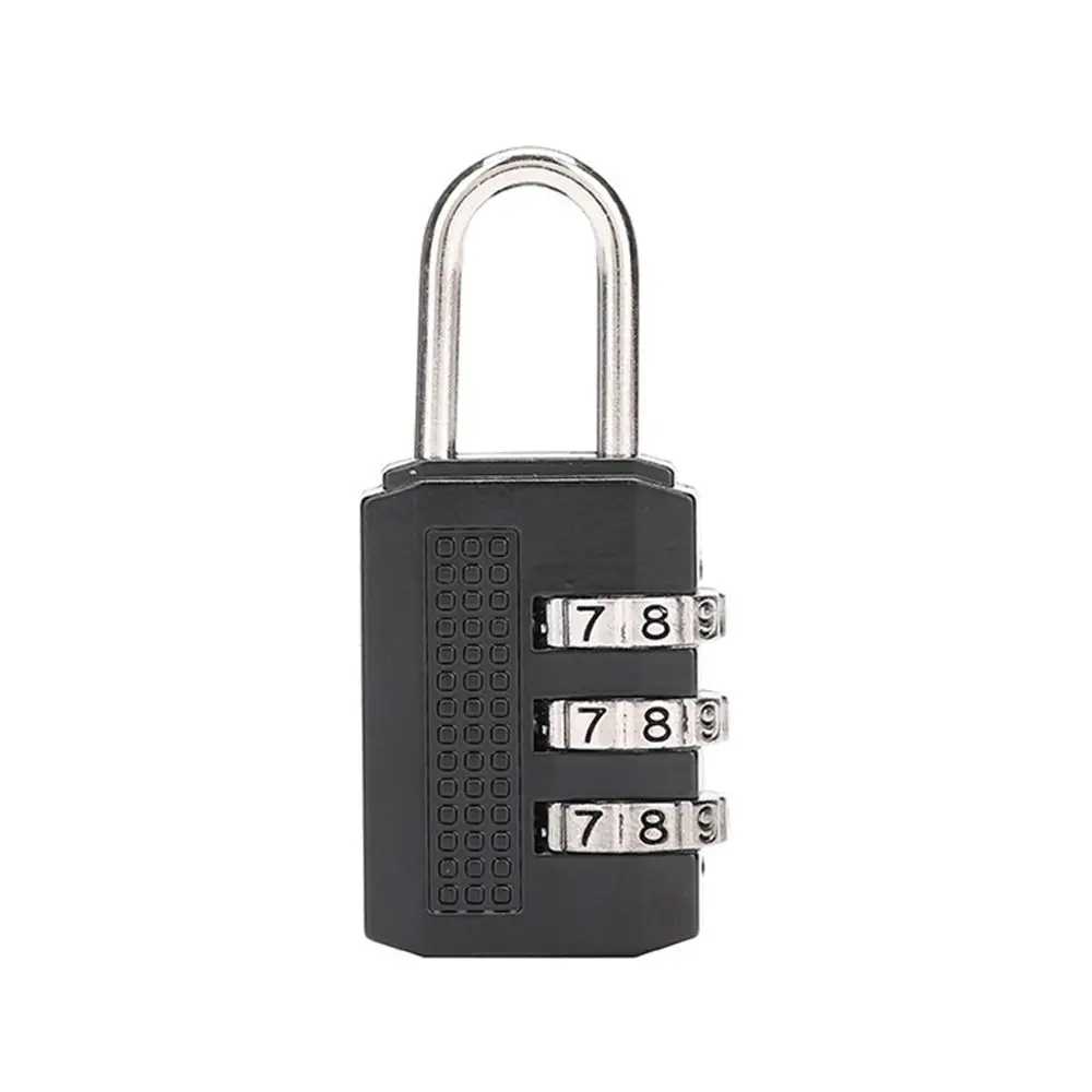 Portable Mini Number Lock Durable Solid Color Password Lock 3 Digit Anti-theft Alloy Padlock Trolley Case
Portable Mini Number Lock Durable Solid Color Password Lock 3 Digit Anti-theft Alloy Padlock Trolley Case