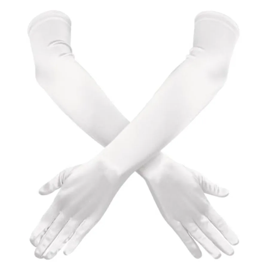 Garma Long Opera Gloves Women Formal, 1920s Satin Wedding Bridal Princess Dress For Women, Elbow Length 20inch
Garma Long Opera Gloves Women Formal, 1920s Satin Wedding Bridal Princess Dress For Women, Elbow Length 20inch