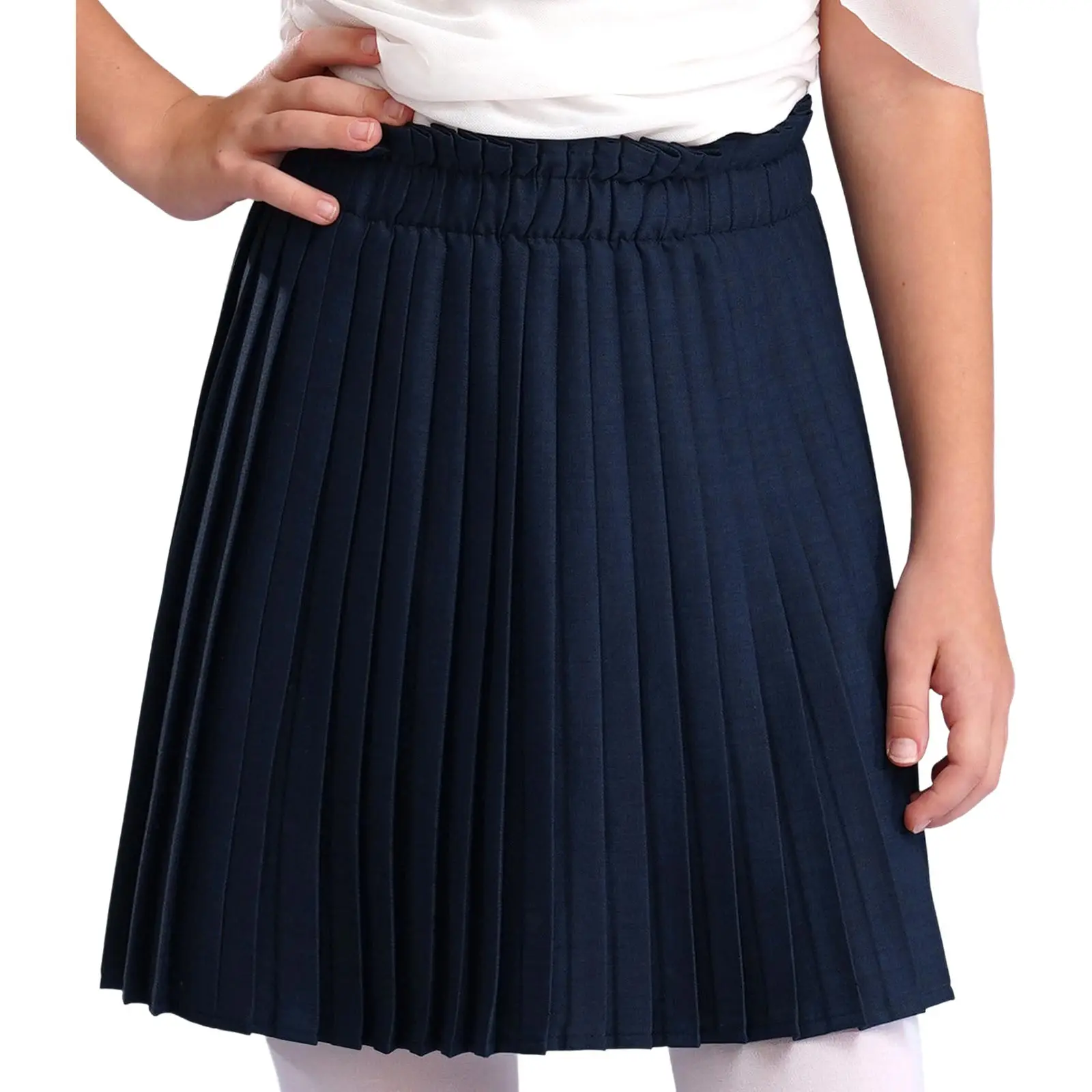 Kids Girls School Uniform Skirts High Waist Elastic Waistband A-Line Pleated Skirt Short Skirt Korean Version Solid Color Skirts
Kids Girls School Uniform Skirts High Waist Elastic Waistband A-Line Pleated Skirt Short Skirt Korean Version Solid Color Skirts