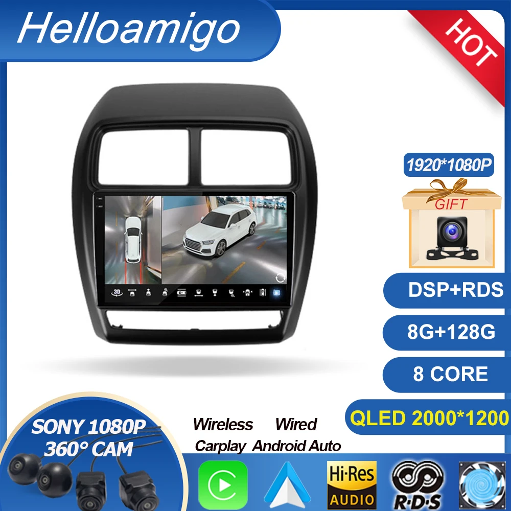 for Mitsubishi ASX 1 2016-2022 Autoradio Car Radio Multimedia Video Player Navigation GPS Android 13 No 2din 2 din DVD
for Mitsubishi ASX 1 2016-2022 Autoradio Car Radio Multimedia Video Player Navigation GPS Android 13 No 2din 2 din DVD