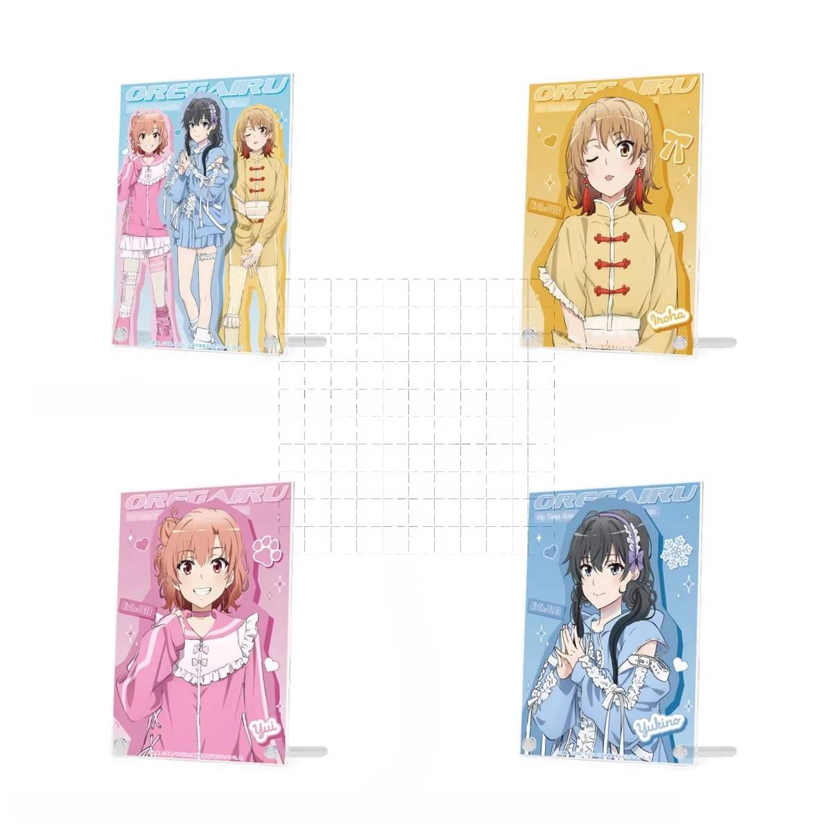 Game Yui Yuigahama Yukino Yukinoshita Acrylic Stand Doll Anime Iroha Isshiki Figure Model Cosplay Toy for Gift
Game Yui Yuigahama Yukino Yukinoshita Acrylic Stand Doll Anime Iroha Isshiki Figure Model Cosplay Toy for Gift