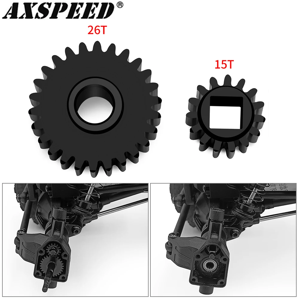 AXSPEED 4 шт. стальные осевые шестерни портальная Выходная Шестерня для осевого каприа 1/18 2WD UTB18 аксессуары для радиоуправляемого гусеничного автомобиля
AXSPEED 4 шт. стальные осевые шестерни портальная Выходная Шестерня для осевого каприа 1/18 2WD UTB18 аксессуары для радиоуправляемого гусеничного автомобиля
