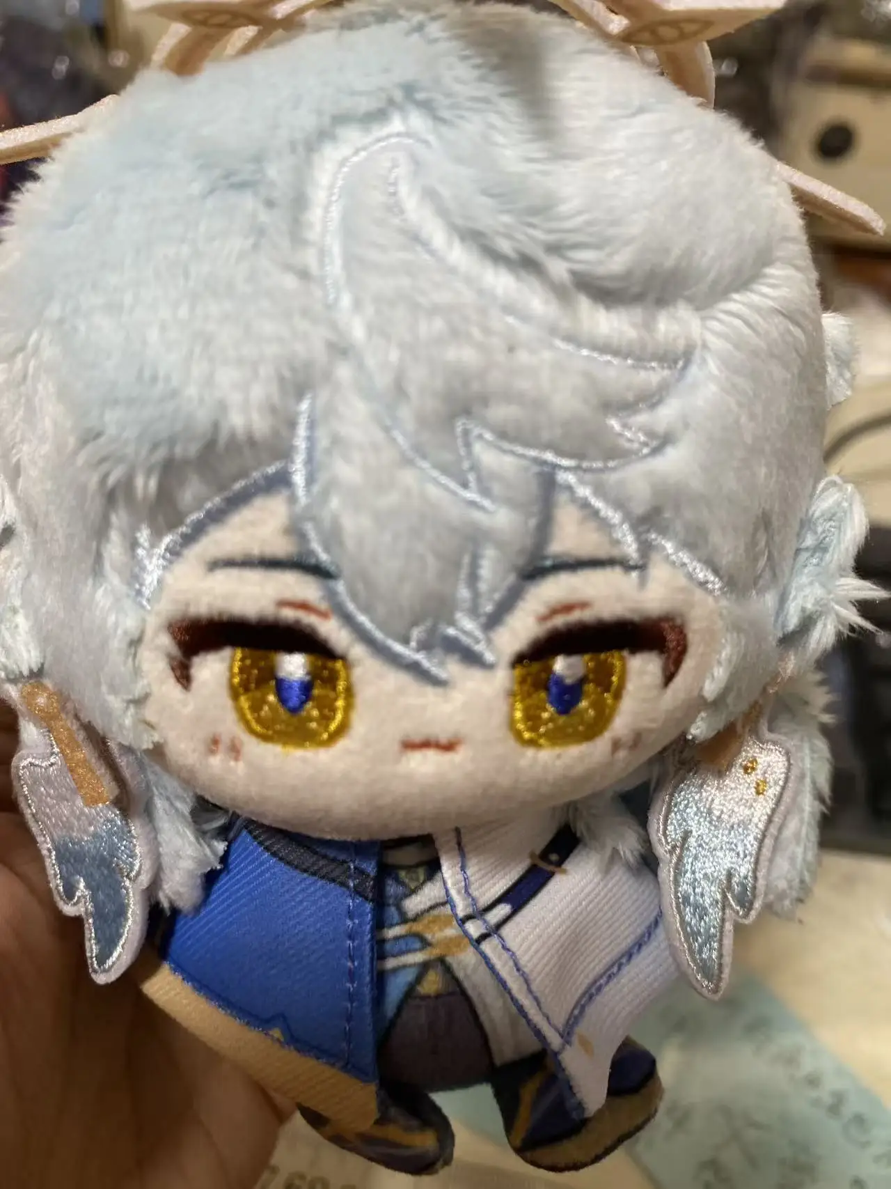Plush for Dr. Ratio 10cm Game Honkai: Star Rail Plush Aventurine Cute Cartoon Blade Dolls Bag Pendant Keychain Gift
Plush for Dr. Ratio 10cm Game Honkai: Star Rail Plush Aventurine Cute Cartoon Blade Dolls Bag Pendant Keychain Gift