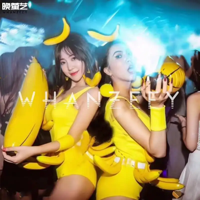 Bar Halloween Singles' Day Banana Performance Dress Yellow Singles' Day Theme Party Fruit Men And Women DS Dress Custom
Bar Halloween Singles' Day Banana Performance Dress Yellow Singles' Day Theme Party Fruit Men And Women DS Dress Custom