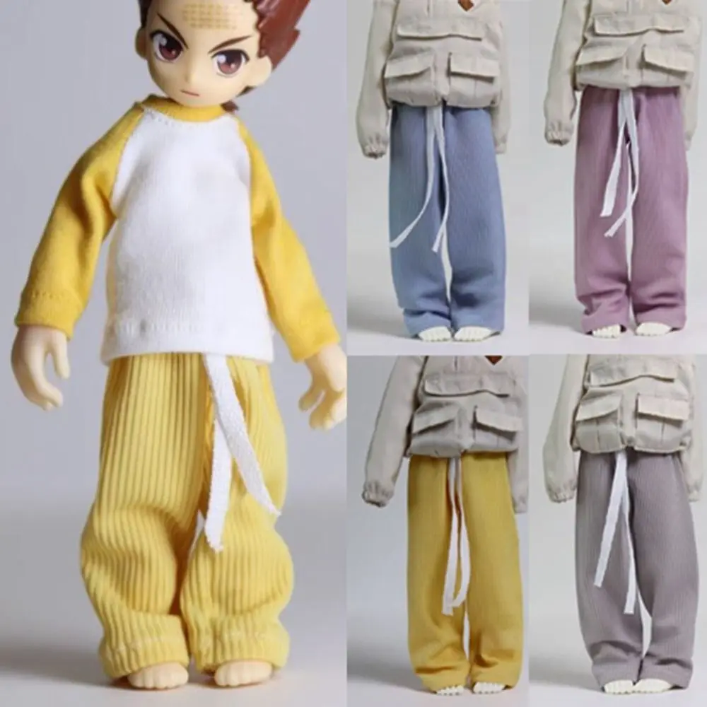 Fashion Wide Leg Pants Cute DIY Accessories Princess Casual Pants Mini Doll Trousers Clothes for azone ob24 Dolls
Fashion Wide Leg Pants Cute DIY Accessories Princess Casual Pants Mini Doll Trousers Clothes for azone ob24 Dolls