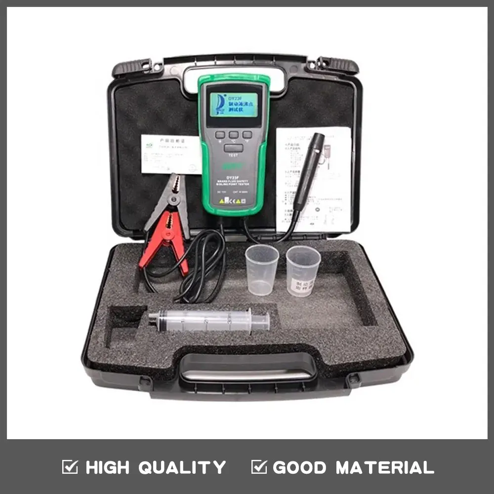 DY23F brake oil tester for automotive brake fluid ethylene glycol coolant detection pen boiling point
DY23F brake oil tester for automotive brake fluid ethylene glycol coolant detection pen boiling point