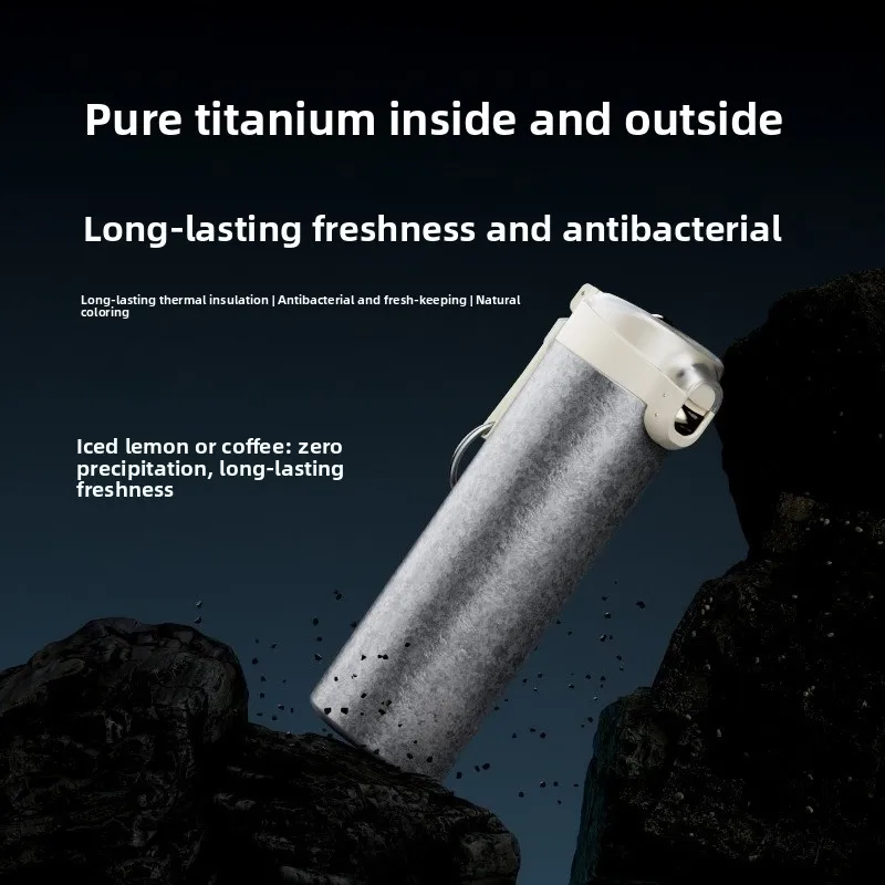 Pure Titanium Thermos Cup 350ml 500ml Large Capacity Tea Water Separation Brewing Mug Men Christmas Gift Water Bottle
Pure Titanium Thermos Cup 350ml 500ml Large Capacity Tea Water Separation Brewing Mug Men Christmas Gift Water Bottle