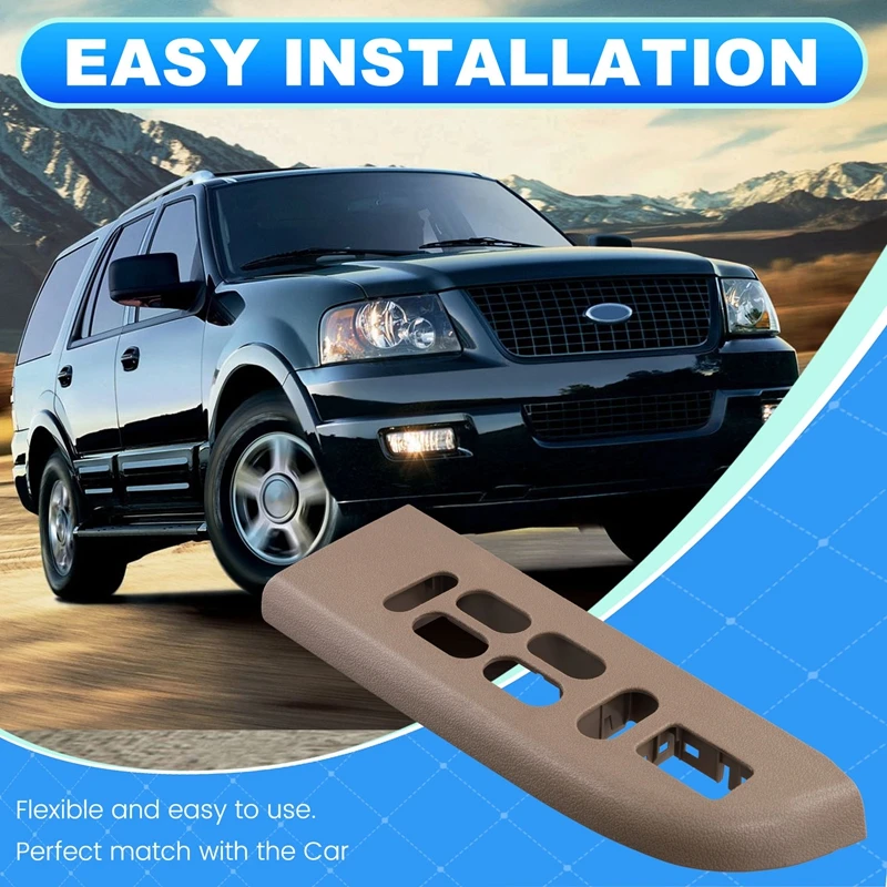 Car Front Driver Side Door Panel Window Switch Bezel Trim Cover 6L1Z-14525-BA For Ford Expedition 2003-2006 LHD
Car Front Driver Side Door Panel Window Switch Bezel Trim Cover 6L1Z-14525-BA For Ford Expedition 2003-2006 LHD