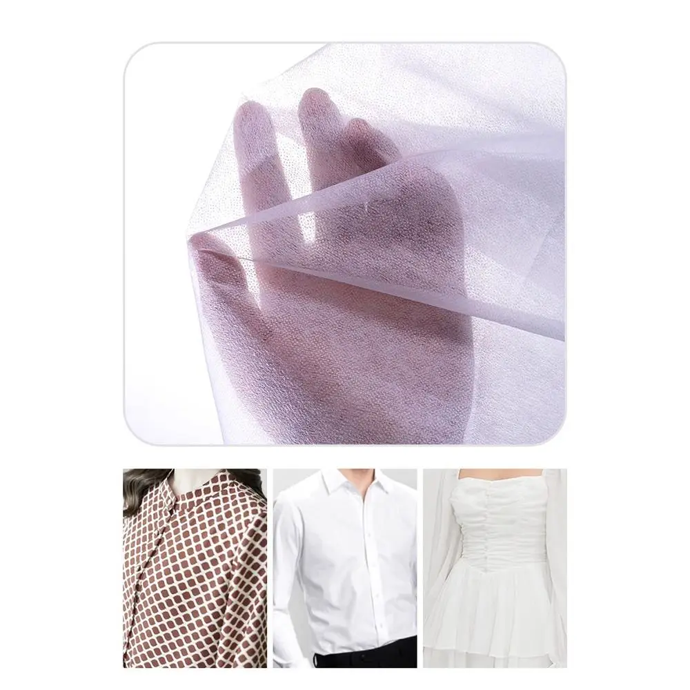 5M/Lot Fusible Interlining Fabric Non-Woven Lightweight Iron On Lining 30g/m Adhesive Interfacing Fabric
5M/Lot Fusible Interlining Fabric Non-Woven Lightweight Iron On Lining 30g/m Adhesive Interfacing Fabric