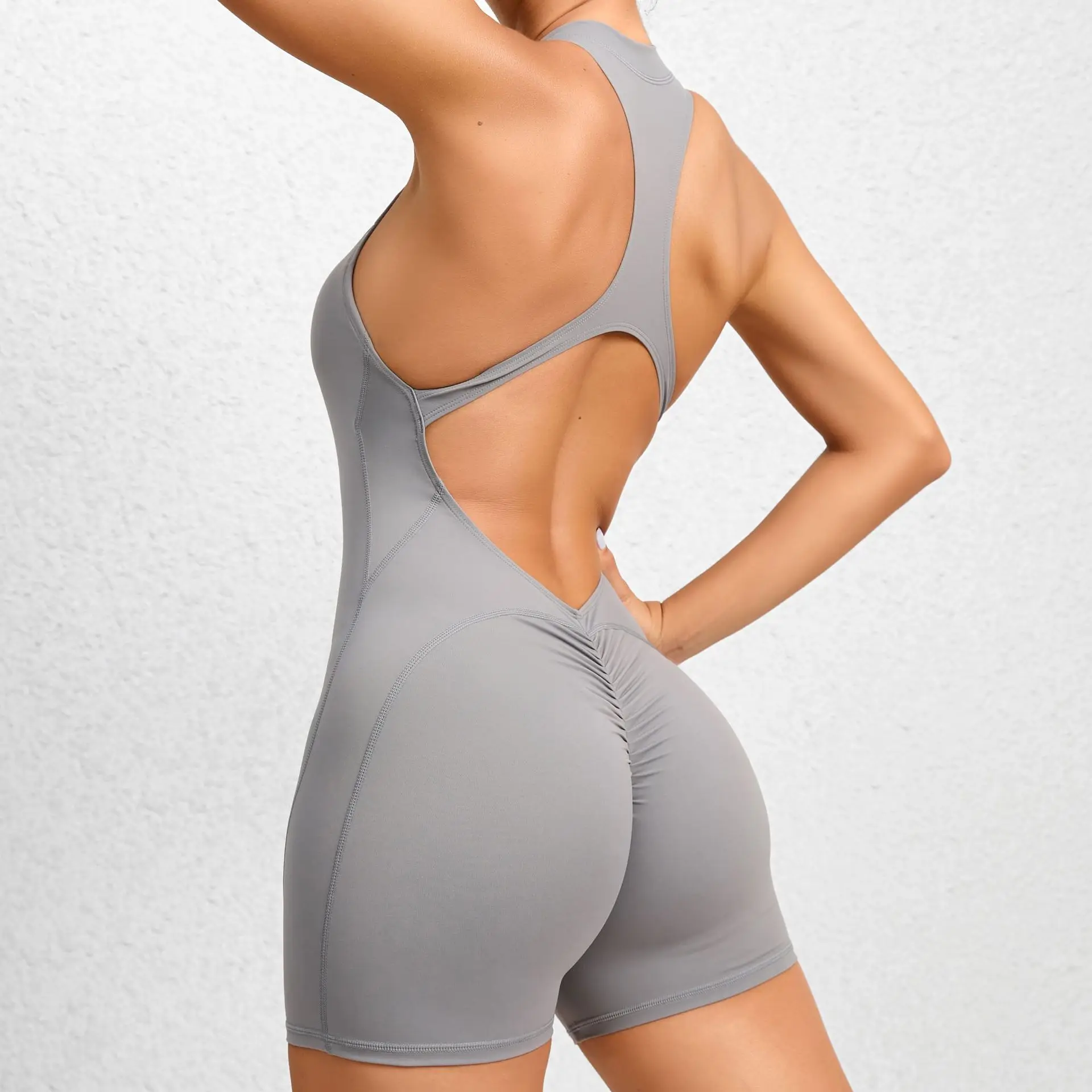 Seamless Quick-Dry Ruffle Yoga Shorts With Zip Butt Lifting One Piece Workout Fitness Jumpsuit Women's Tracksuit Gym Bodysuit
Seamless Quick-Dry Ruffle Yoga Shorts With Zip Butt Lifting One Piece Workout Fitness Jumpsuit Women's Tracksuit Gym Bodysuit