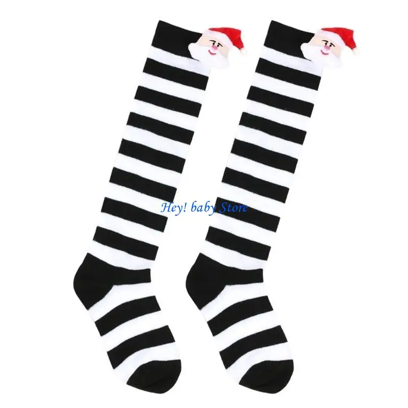 Q1FE Children Christmas Stockings Cartoon Santa Knee High Socks Breathable Stockings
Q1FE Children Christmas Stockings Cartoon Santa Knee High Socks Breathable Stockings