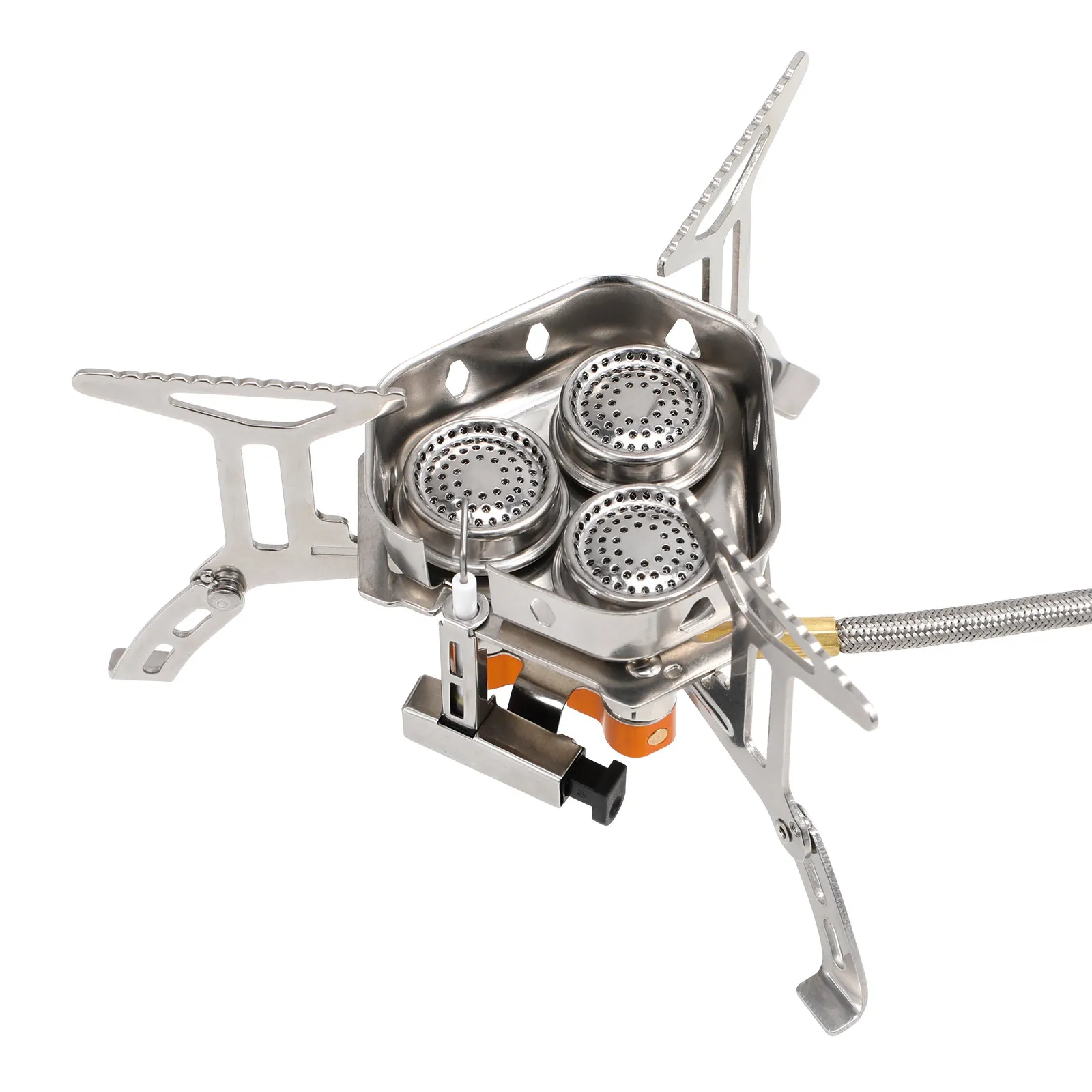 Portable 3 Stainless Steel Camping Stove Camping Stove Backpacking Windproof Foldable Outdoor Picnic Backpacking Cooker
Portable 3 Stainless Steel Camping Stove Camping Stove Backpacking Windproof Foldable Outdoor Picnic Backpacking Cooker