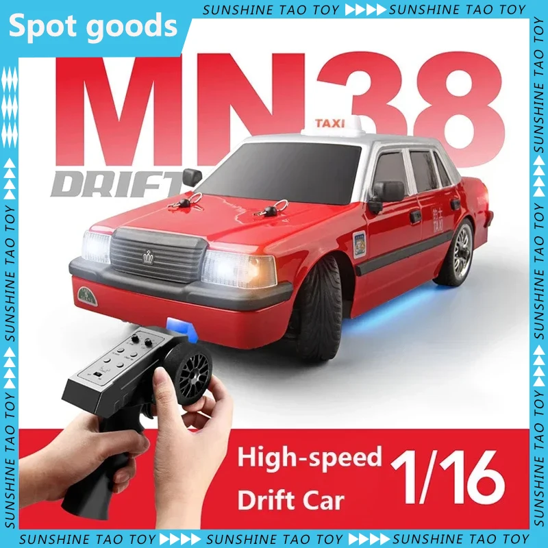 New Mn-38 Mang Niu 1:16 Full Scale Drift Remote Control Car Rc Car Hong Kong Taxi Taxi High-Speed Drift Car Boy Toy Gift Box
New Mn-38 Mang Niu 1:16 Full Scale Drift Remote Control Car Rc Car Hong Kong Taxi Taxi High-Speed Drift Car Boy Toy Gift Box