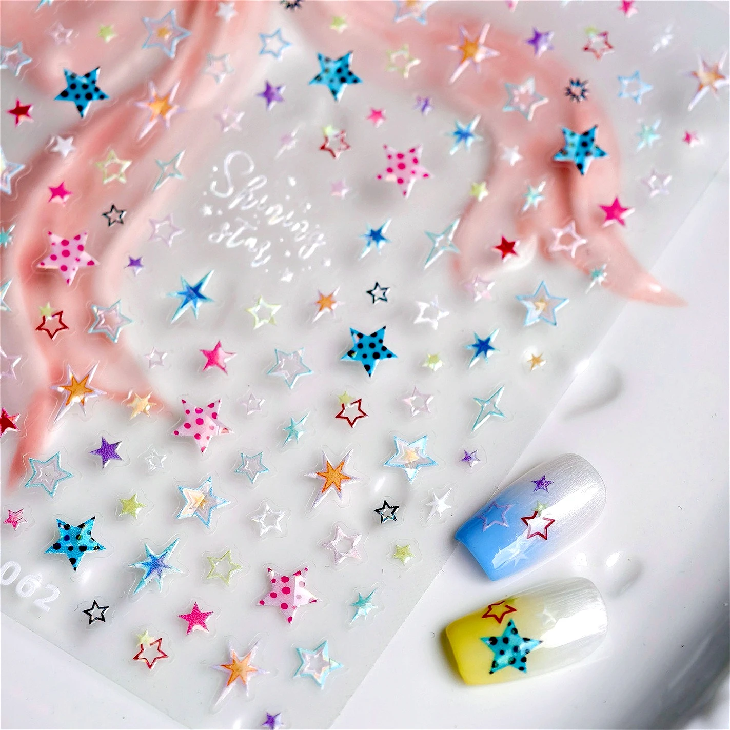 Mini Colorful Shining Polka Dots Star Starburst Meteors Pentagram Romantic Chic Self Adhesive Nail Art Stickers Manicure Decals
Mini Colorful Shining Polka Dots Star Starburst Meteors Pentagram Romantic Chic Self Adhesive Nail Art Stickers Manicure Decals