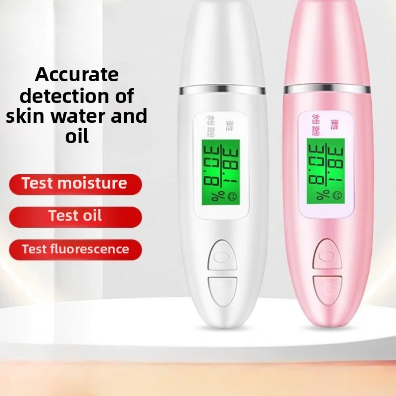 New 2-in-1 Skin Moisture Tester Pen Moisture Detection Instrument Skin Oil Test Pen Fluorescent Powder
New 2-in-1 Skin Moisture Tester Pen Moisture Detection Instrument Skin Oil Test Pen Fluorescent Powder