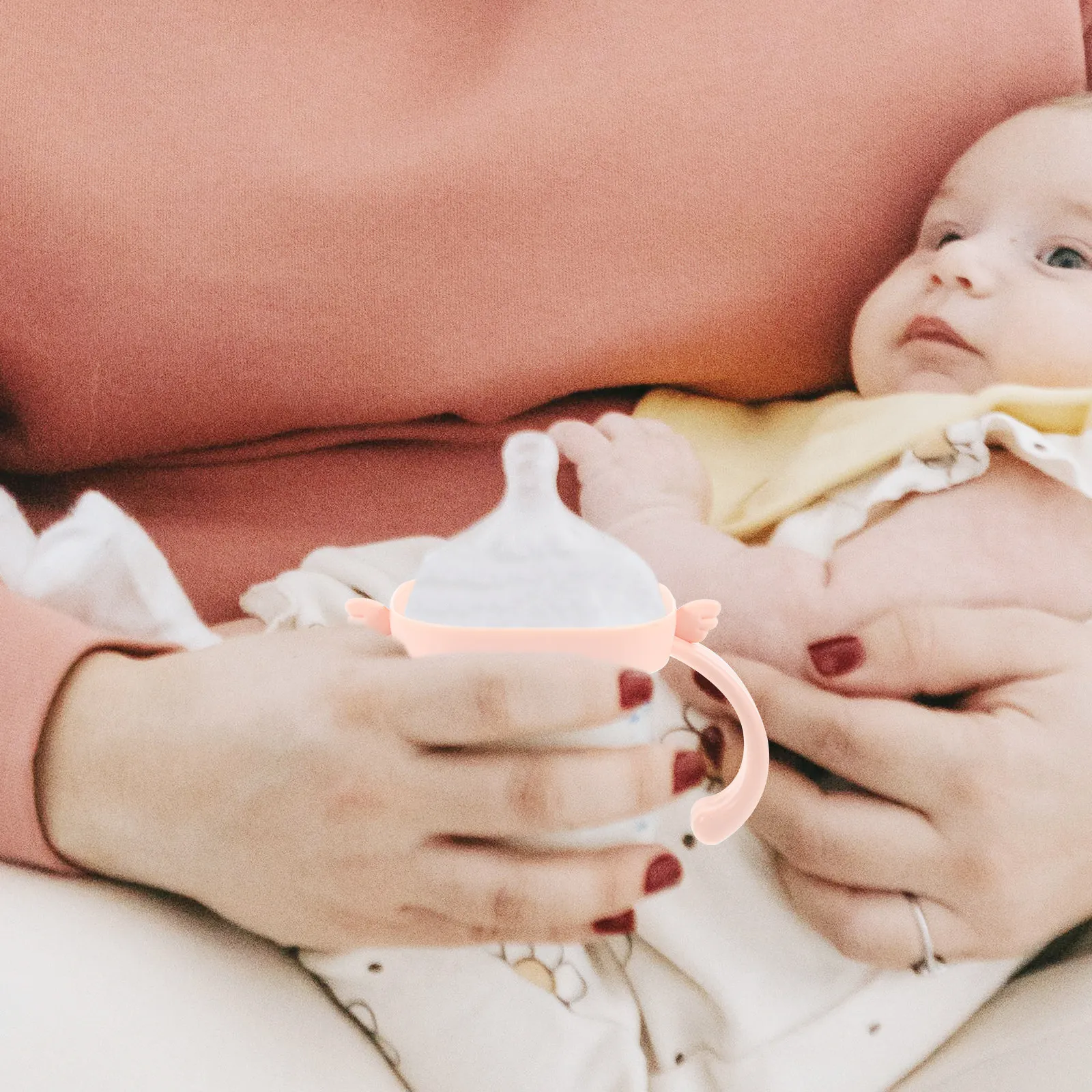 4Pcs Baby Bottle Handle Easy Install Comfortable Grip for Infant Toddler Feeding Bottles Universal Replacement Bottle Holder
4Pcs Baby Bottle Handle Easy Install Comfortable Grip for Infant Toddler Feeding Bottles Universal Replacement Bottle Holder