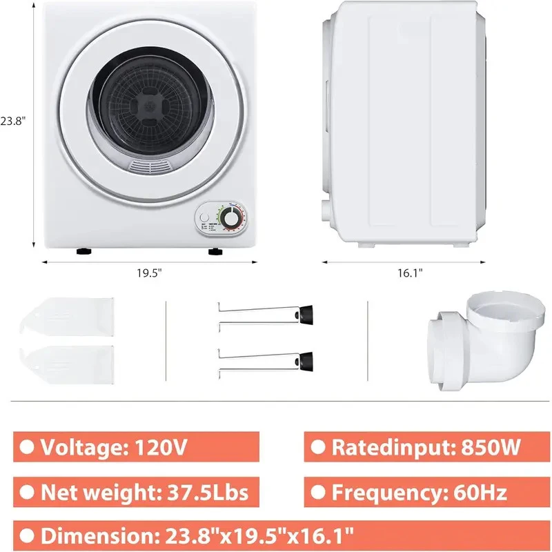 V Portle Cloth Dryer Compact Laundry Dryers Hine With Stainls Steel Tub Apartment,RV
V Portle Cloth Dryer Compact Laundry Dryers Hine With Stainls Steel Tub Apartment,RV