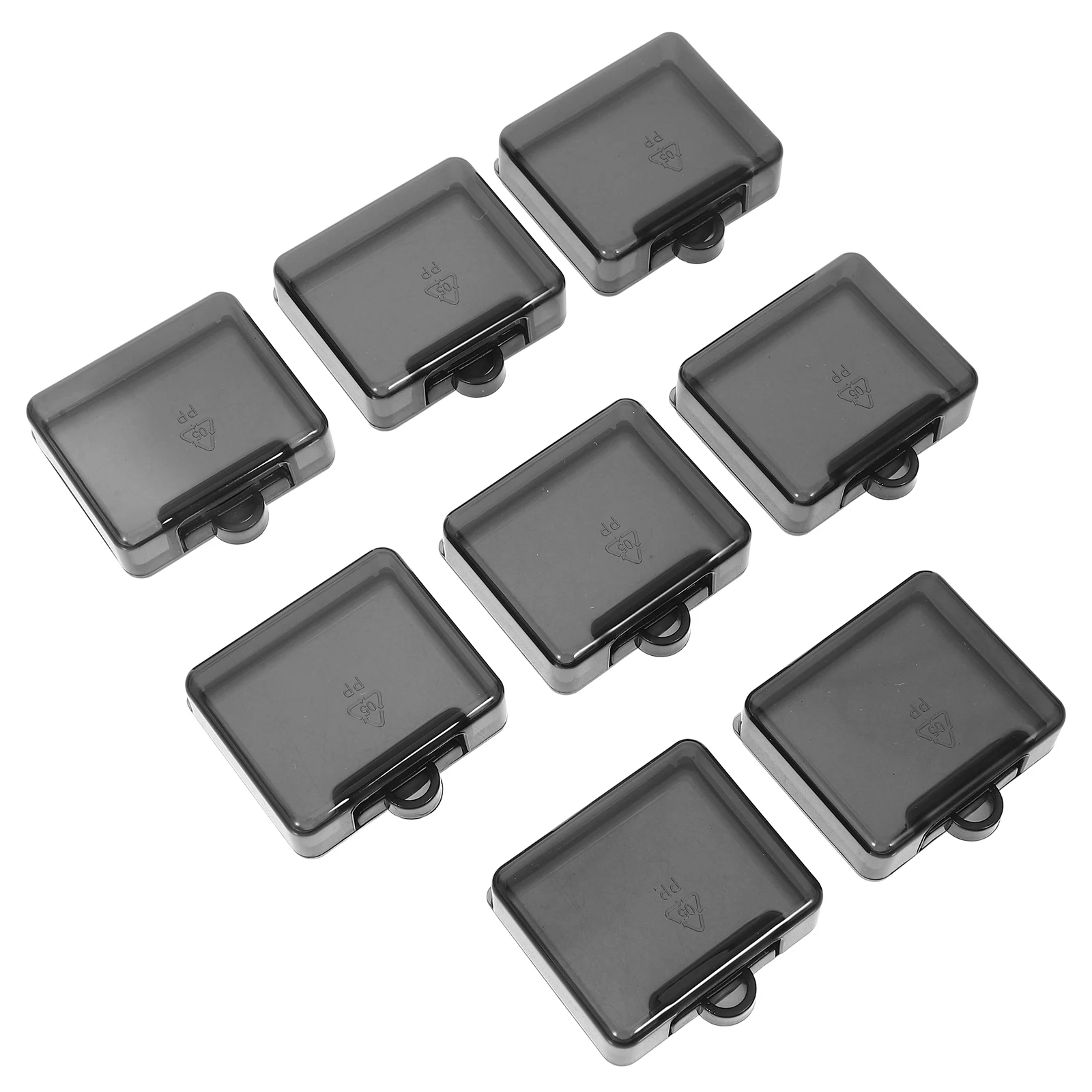 8pcs Travel Case Tiny Containers Clear Square Medicine Dispenser Organizer Box Purse Supplement Small Items Pocket
8pcs Travel Case Tiny Containers Clear Square Medicine Dispenser Organizer Box Purse Supplement Small Items Pocket