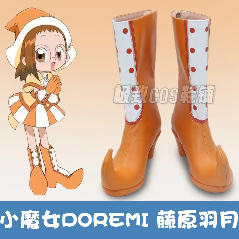 Ojamajo Doremi Hazuki Fujiwara Cosplay Boots Orange High Heels Handmade Faux Leather Boots Halloween Carnival Boots Custom Made
Ojamajo Doremi Hazuki Fujiwara Cosplay Boots Orange High Heels Handmade Faux Leather Boots Halloween Carnival Boots Custom Made