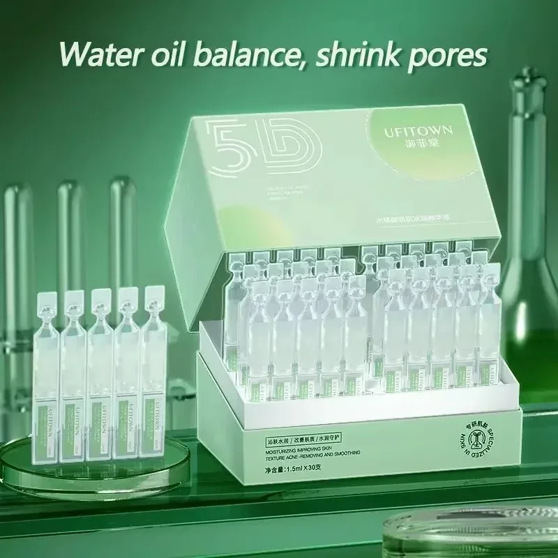 UFITOWN Salicylic Acid ESSENCE 30pcs 5D Hyaluronic Acid Moisturizing Shrinking Pores Acne-removing Whitening Smoothing Skin Care
UFITOWN Salicylic Acid ESSENCE 30pcs 5D Hyaluronic Acid Moisturizing Shrinking Pores Acne-removing Whitening Smoothing Skin Care