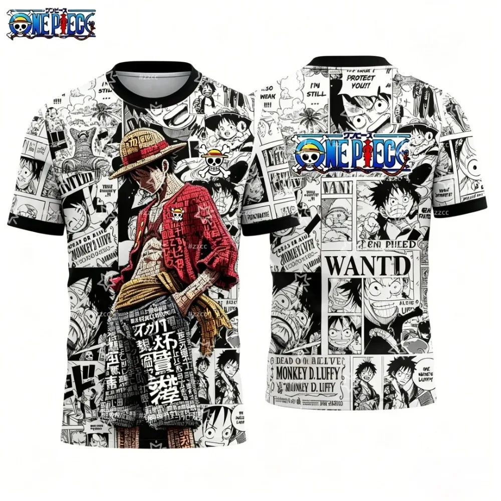 2026 One Piece Luffy Football Shirt Breathable Casual Anime Short Sleeve T-shirt Summer Sports Men Round Neck Top Loose Tee
2026 One Piece Luffy Football Shirt Breathable Casual Anime Short Sleeve T-shirt Summer Sports Men Round Neck Top Loose Tee