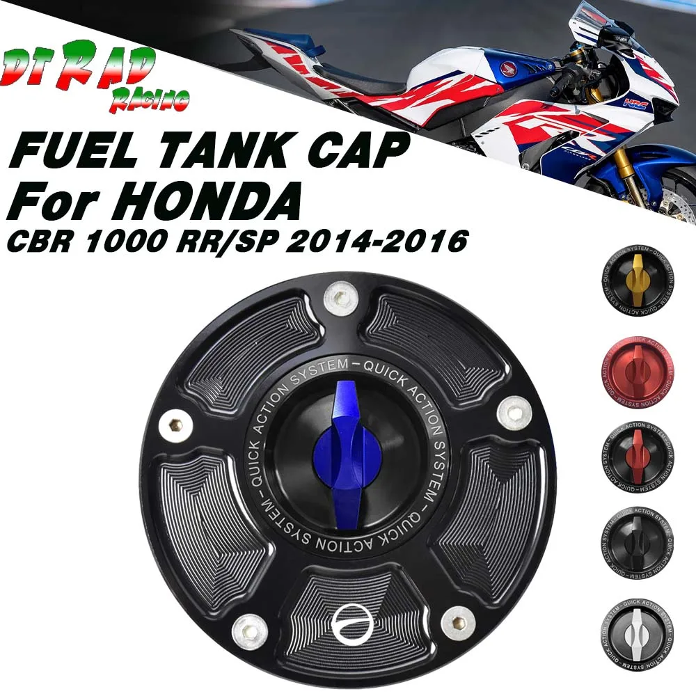 For HONDA CBR 1000 RR/SP 2014-2016 Quick Release Racing Fuel Tank Cap Motorcycle Keyless Gasoline Plug Airbox Cover Accessories
For HONDA CBR 1000 RR/SP 2014-2016 Quick Release Racing Fuel Tank Cap Motorcycle Keyless Gasoline Plug Airbox Cover Accessories