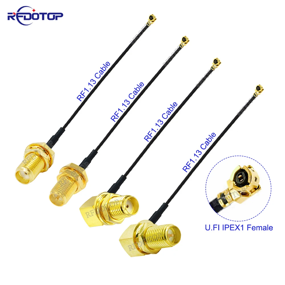 1Pcs RF113 IPEX Cable SMA Female to uFL/u.FL/IPX/IPEX-1 IPEX1 Female Connector WIFI Antenna RF Cable RG1.13 Pigtail Extension
1Pcs RF113 IPEX Cable SMA Female to uFL/u.FL/IPX/IPEX-1 IPEX1 Female Connector WIFI Antenna RF Cable RG1.13 Pigtail Extension