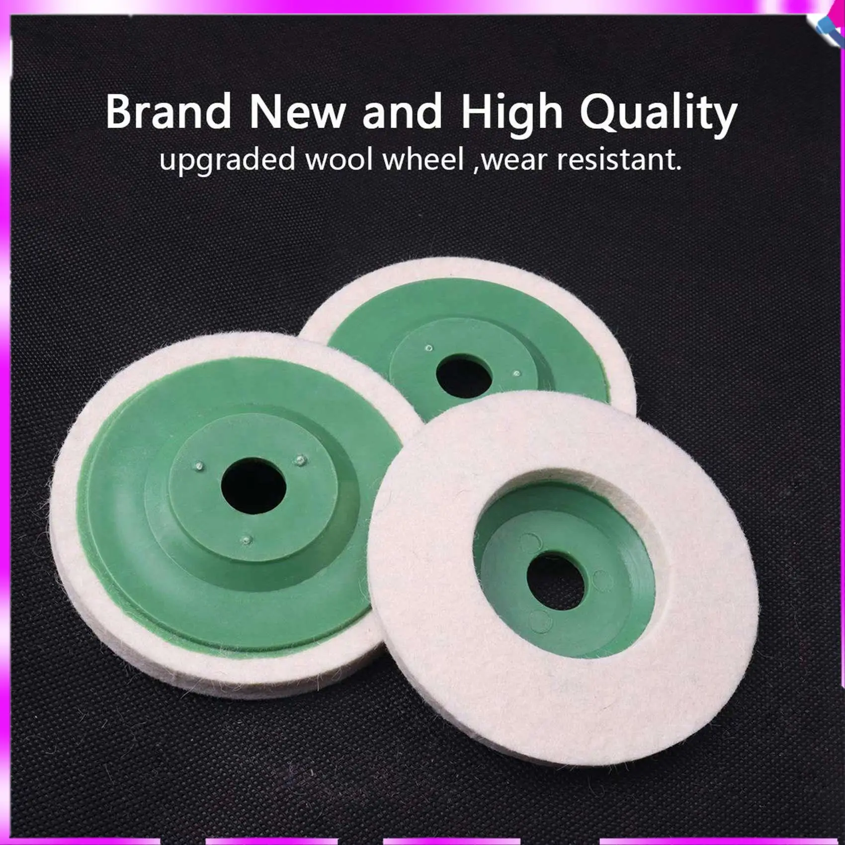 N96R 20Pcs 100Mm 4 Inch Wool Buffing Round Polishing Wheels Pads Polisher Wheels For Copper Iron&Aluminum Polishing Tools
N96R 20Pcs 100Mm 4 Inch Wool Buffing Round Polishing Wheels Pads Polisher Wheels For Copper Iron&Aluminum Polishing Tools