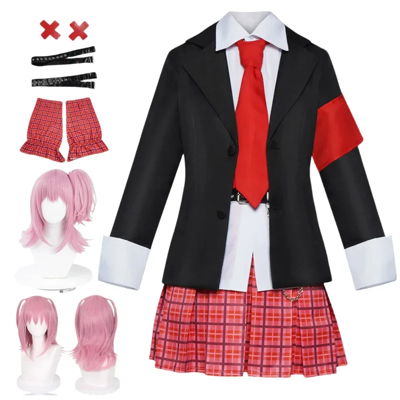 Аниме Шуго Чара Хинамори Аму Косплей Костюм Парик ob;8
Аниме Шуго Чара Хинамори Аму Косплей Костюм Парик ob;8