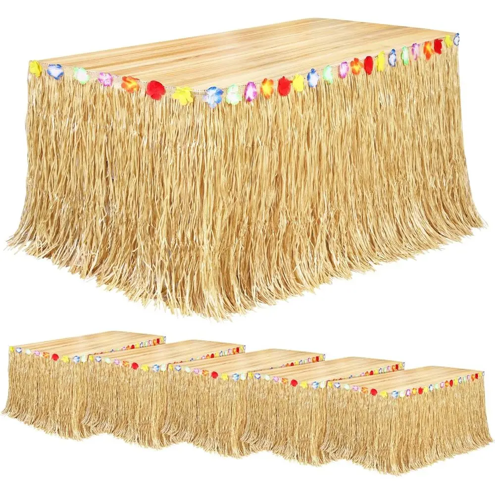 ovths 6 Pack Luau Grass Table Skirt Natural 9 eet x 29.5 Inch Hawaiian Table Skirt or Tropical Hawaiian Party Decorations Luau P
ovths 6 Pack Luau Grass Table Skirt Natural 9 eet x 29.5 Inch Hawaiian Table Skirt or Tropical Hawaiian Party Decorations Luau P