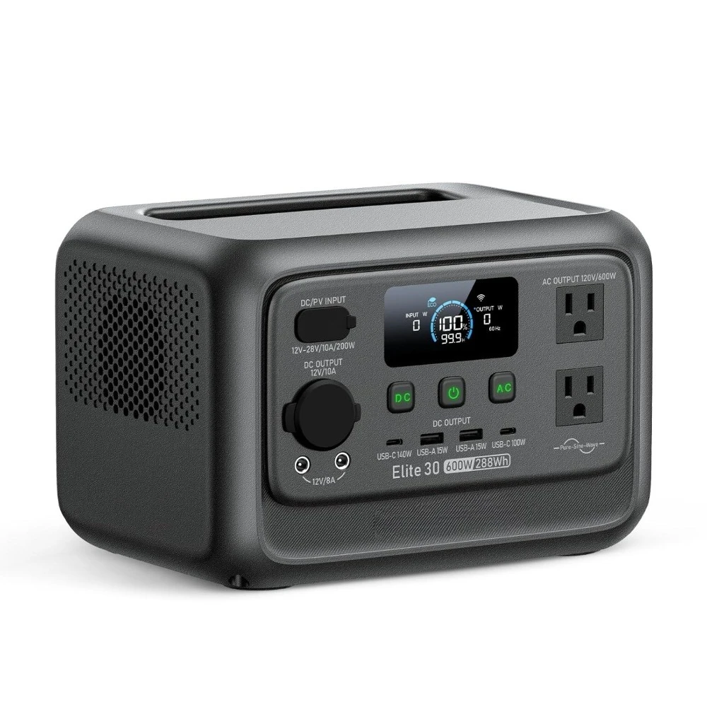 600W 288Wh Portable Power Station LiFePO4 UPS 10ms Emergency Home Camping Road Trip Solar Generator Custom
600W 288Wh Portable Power Station LiFePO4 UPS 10ms Emergency Home Camping Road Trip Solar Generator Custom