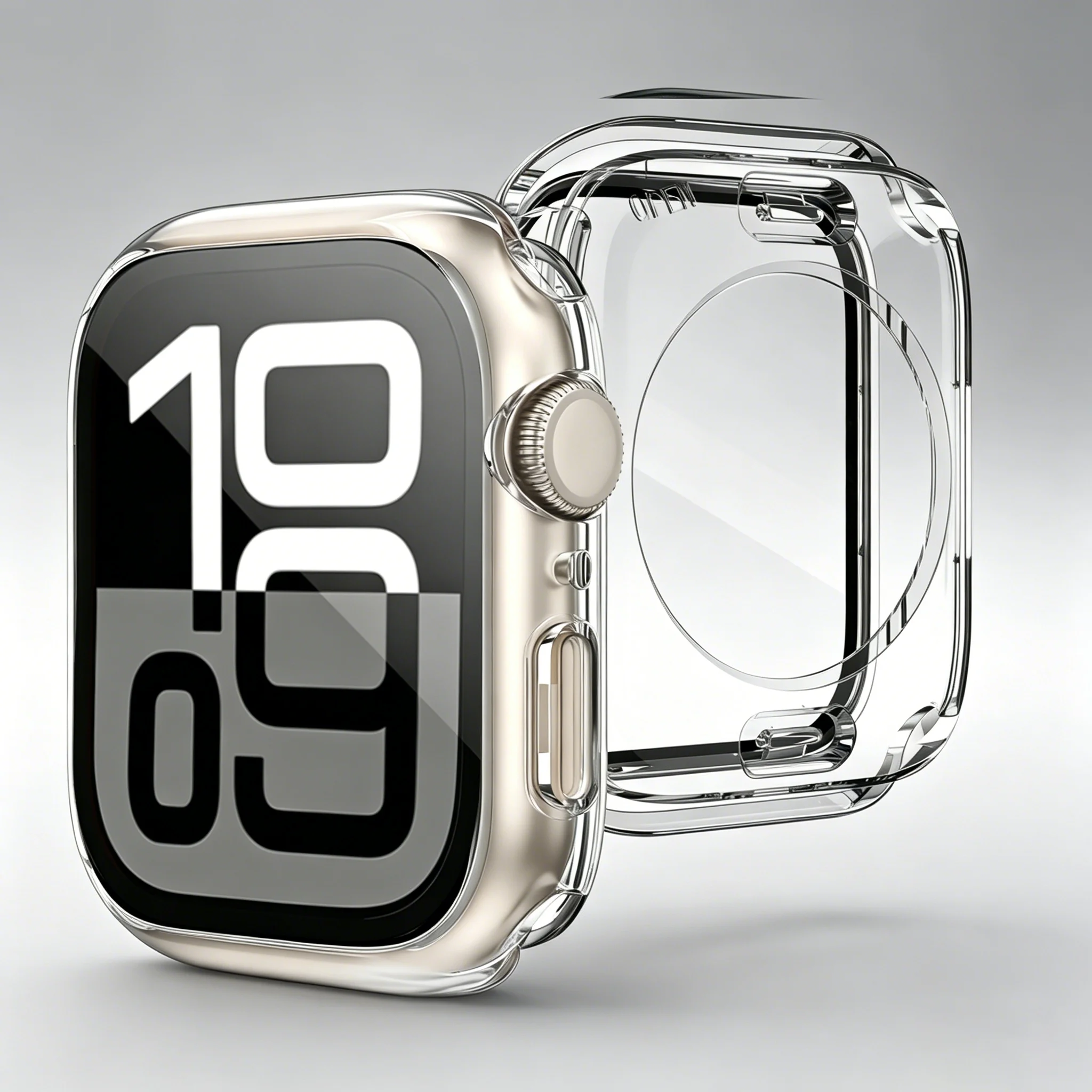 Case for Apple Watch Series 10 11 46mm 42mm Screen Protector 360 Full Waterproof Protective Hard PC Tempered Glass Cover Bumper
Case for Apple Watch Series 10 11 46mm 42mm Screen Protector 360 Full Waterproof Protective Hard PC Tempered Glass Cover Bumper