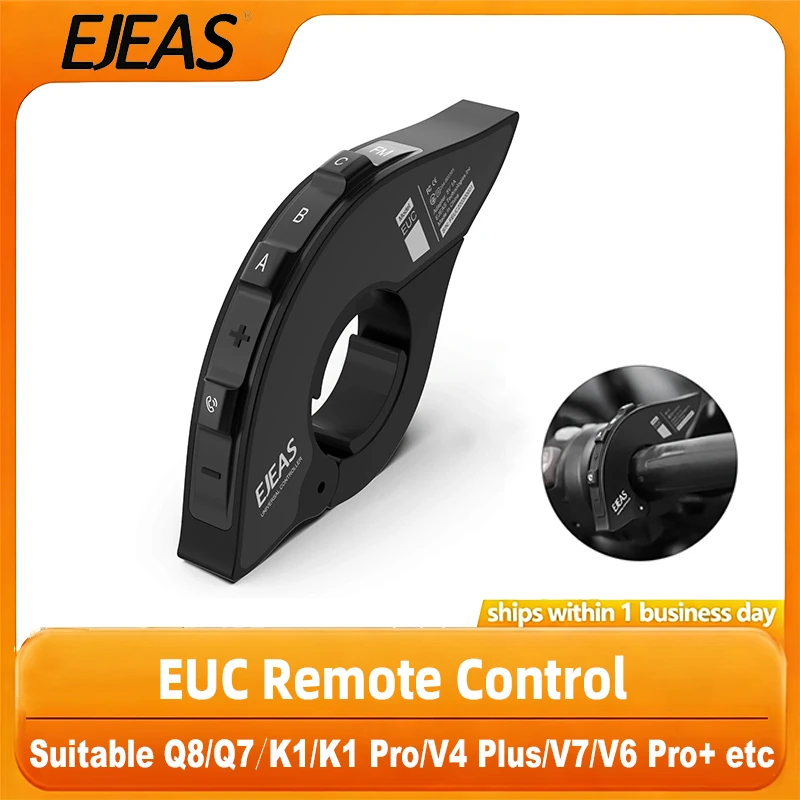 EJEAS EUC Motorcycle Handlebar Remote Control Suitable Q8/Q7/Q2/MS8/MS20/K1/K1 Pro/K1 Pro+/V4 Plus/V7/V6 Pro+ Intercom Headset
EJEAS EUC Motorcycle Handlebar Remote Control Suitable Q8/Q7/Q2/MS8/MS20/K1/K1 Pro/K1 Pro+/V4 Plus/V7/V6 Pro+ Intercom Headset