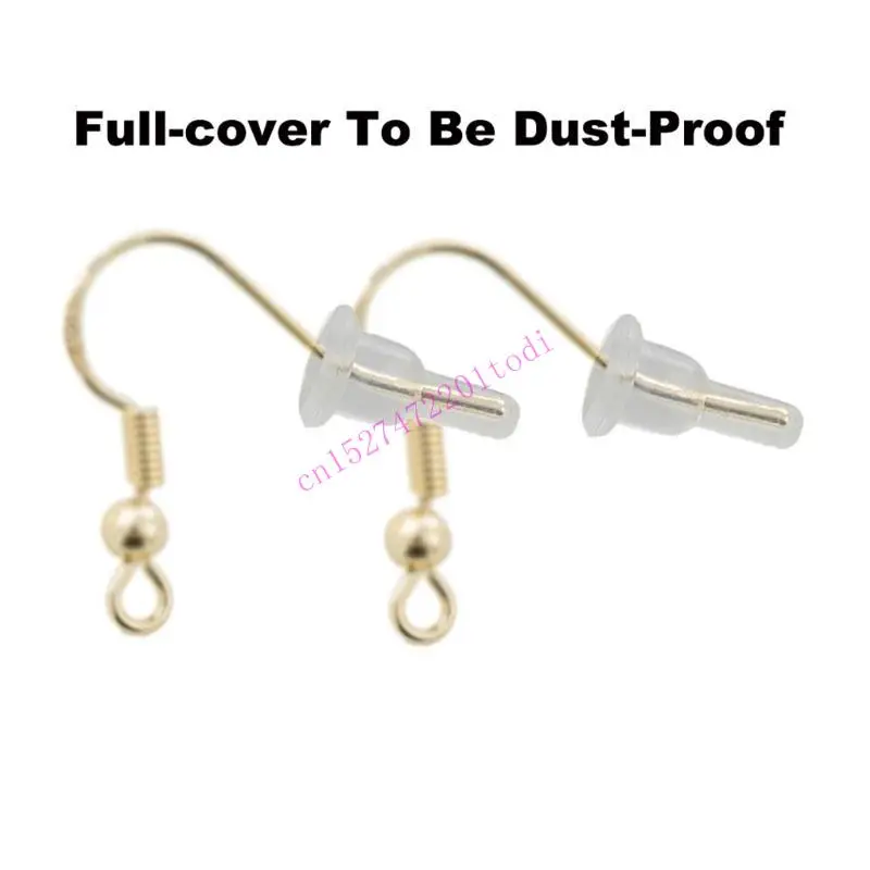 Earring Back Pads 50 Pcs Silicone Rubber Ear Stoppers Replacement for Studs Hoop M76B
Earring Back Pads 50 Pcs Silicone Rubber Ear Stoppers Replacement for Studs Hoop M76B