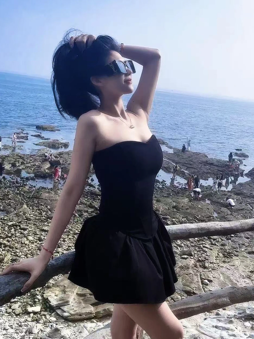 Elegant Goddess Style One Shoulder Tube Top And A-Line Skirt Sexy Slimming Women's Fashion Set Casual Polyester Fiber
Elegant Goddess Style One Shoulder Tube Top And A-Line Skirt Sexy Slimming Women's Fashion Set Casual Polyester Fiber