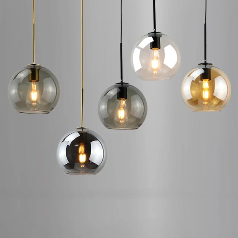 Retro Glass Pendant Lights Modern Living Room Restaurant Lighting Bedroom Light Fixtures Home Decoration Hanging Lamp LED Lights
Retro Glass Pendant Lights Modern Living Room Restaurant Lighting Bedroom Light Fixtures Home Decoration Hanging Lamp LED Lights