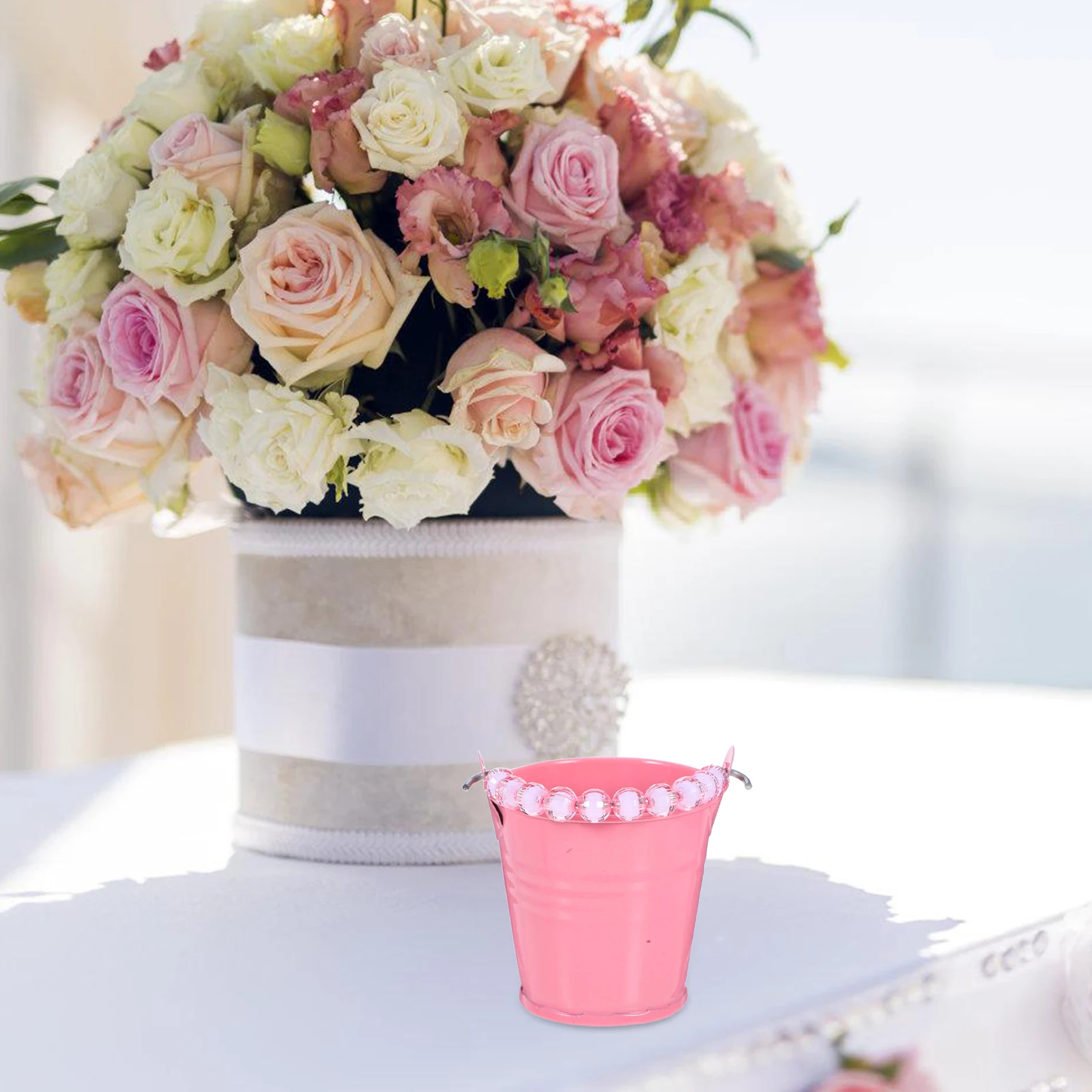6 Pcs Candy Color Small Iron Bucket Colorful Buckets Galvanized Flower Pots for Kids
6 Pcs Candy Color Small Iron Bucket Colorful Buckets Galvanized Flower Pots for Kids