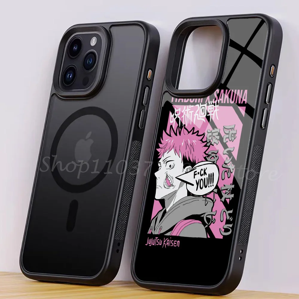 Yuji X Sukuna - Jujutsu Phone Case For IPhone 15 14 13 Pro Max 11 Mini Alex Mirror For Magsafe Wireless Charging Cover
Yuji X Sukuna - Jujutsu Phone Case For IPhone 15 14 13 Pro Max 11 Mini Alex Mirror For Magsafe Wireless Charging Cover