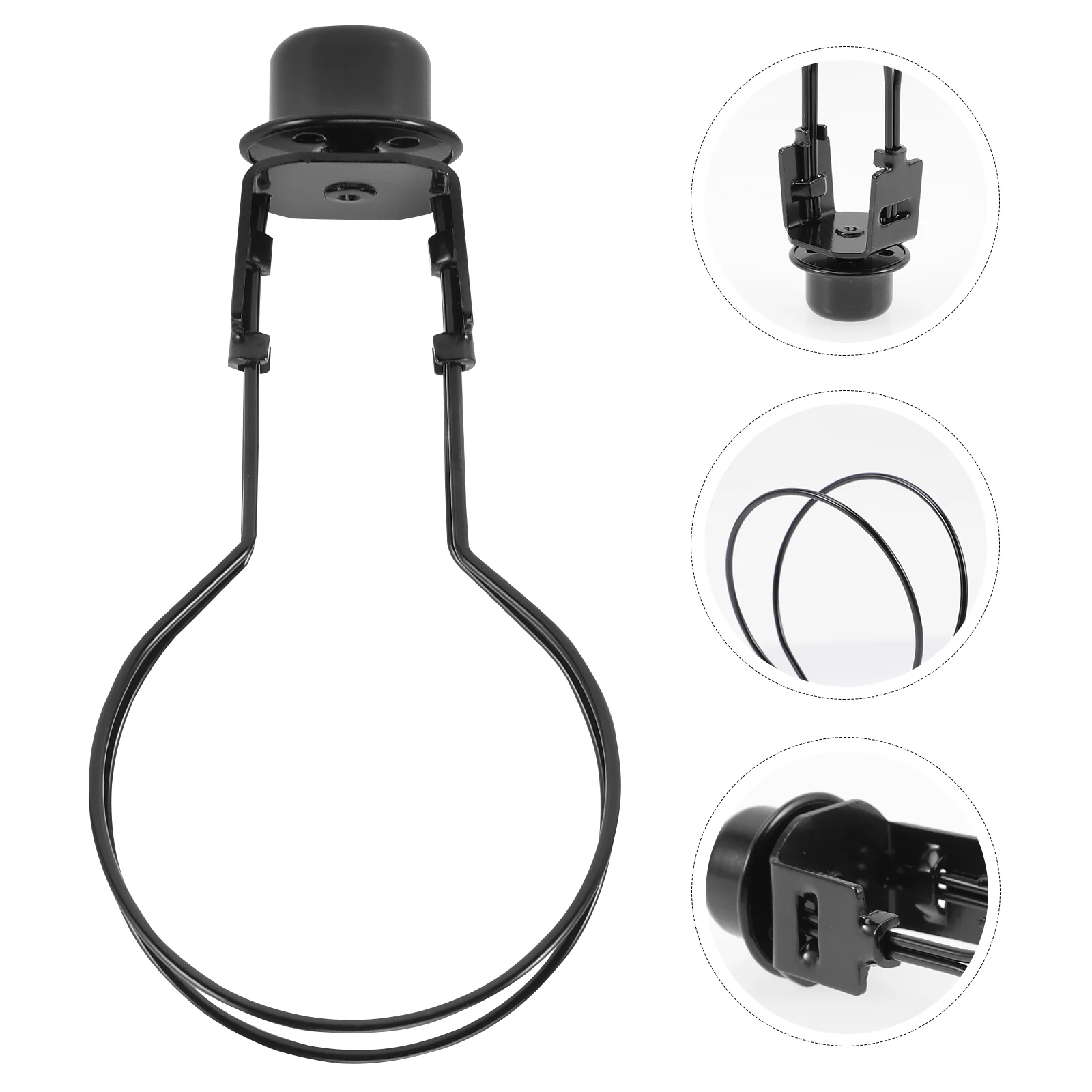 Light Bulb Clip On Lampshade Adapter Lampshades for Table Spring Harp Wrought Iron
Light Bulb Clip On Lampshade Adapter Lampshades for Table Spring Harp Wrought Iron