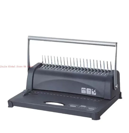 8621 office comb binding machine rubber ring clip file a4 punching machine easy labor-saving binding machine