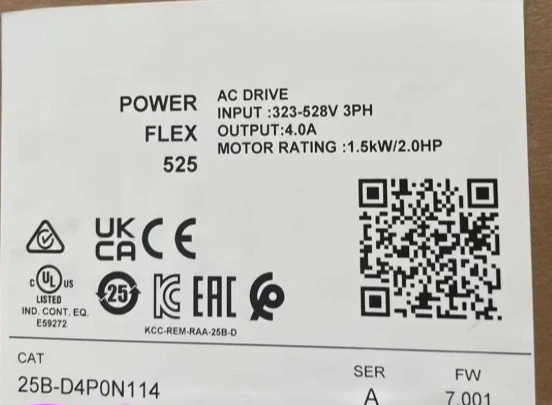 Совершенно новый оригинальный привод переменного тока 25B-D4P0N114 753 25B-D6P0N104 25B-D6P0N114 Контроллер ПЛК 25BD4P0N114 Быстрая доставка
Совершенно новый оригинальный привод переменного тока 25B-D4P0N114 753 25B-D6P0N104 25B-D6P0N114 Контроллер ПЛК 25BD4P0N114 Быстрая доставка