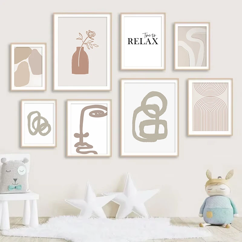 Beige Bohemian Line Girl Face Poster Abstract Scandinavian Style Canvas Painting Bedroom Living Room Home Decor Wall Art
Beige Bohemian Line Girl Face Poster Abstract Scandinavian Style Canvas Painting Bedroom Living Room Home Decor Wall Art