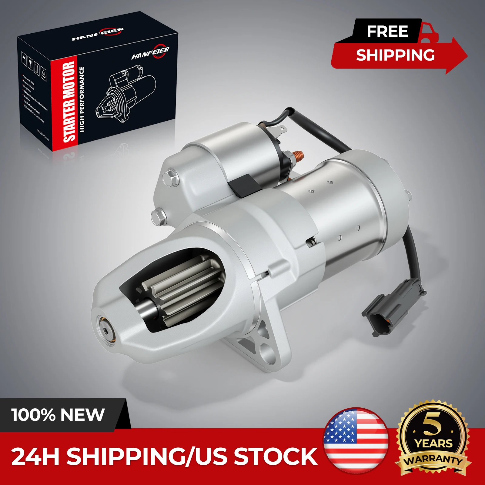 Starter For Nissan Maxima 2002-2003 Infiniti I30 2000-2001 3.0L 3.5L 410-48070
Starter For Nissan Maxima 2002-2003 Infiniti I30 2000-2001 3.0L 3.5L 410-48070
