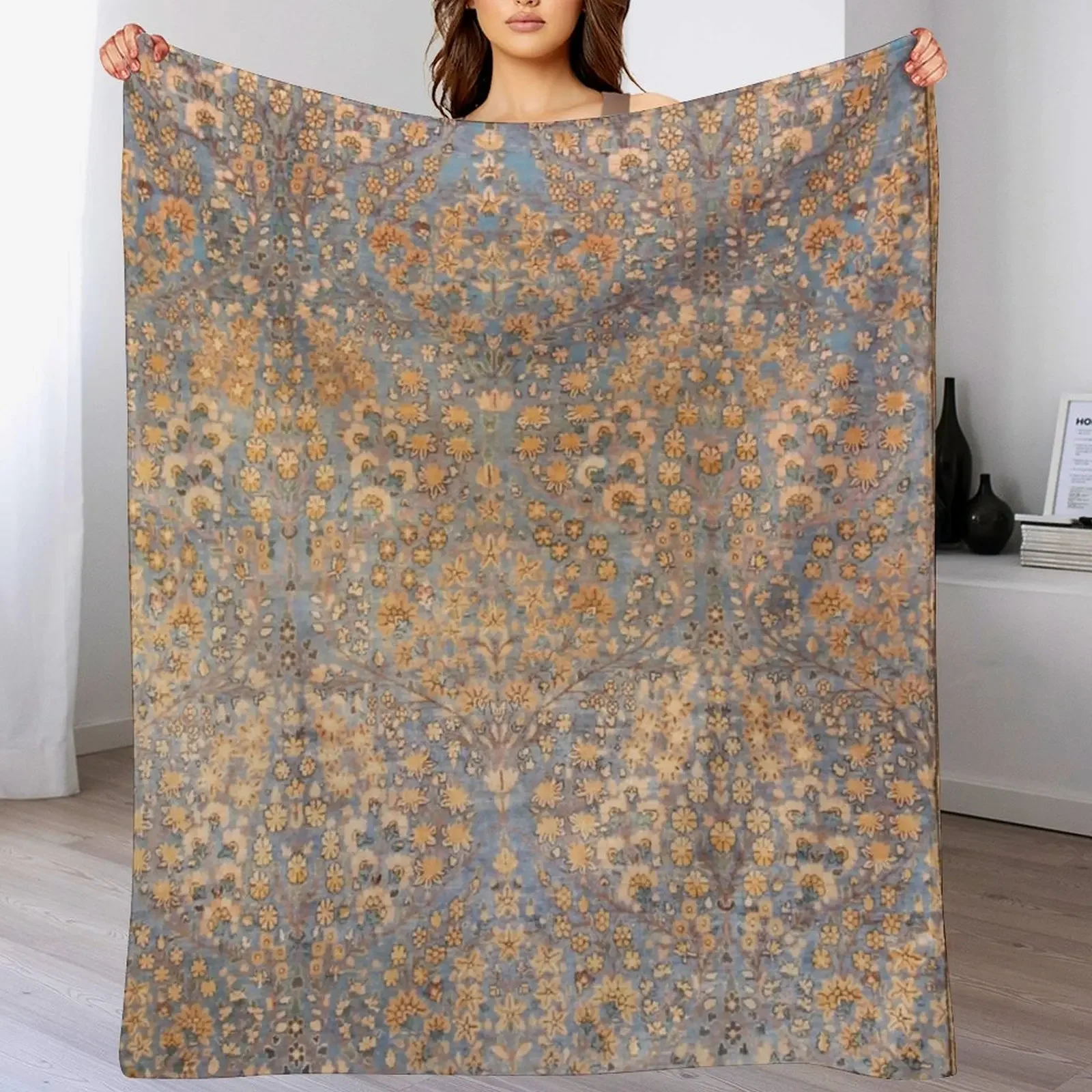 Antique Persian Kirman Rug Print Throw Blanket funny gift Giant Sofa Blankets For Sofas Stuffeds Blankets
Antique Persian Kirman Rug Print Throw Blanket funny gift Giant Sofa Blankets For Sofas Stuffeds Blankets