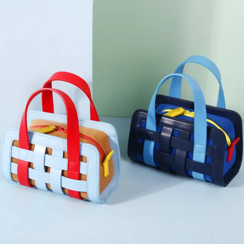 Fashion Splicing Woven Design New In Handbag 2023 Casual Versatile Ladies Shoulder Bag Trend Mini Small Crossbody Bags
Fashion Splicing Woven Design New In Handbag 2023 Casual Versatile Ladies Shoulder Bag Trend Mini Small Crossbody Bags