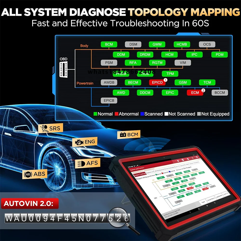 X431 PRO3S+ V5.0 Car Diagnostic Tools Topology Map Bidirectional Coding DBScar VII VCI CAN FD DOIP Auto OBD2 Scanner
X431 PRO3S+ V5.0 Car Diagnostic Tools Topology Map Bidirectional Coding DBScar VII VCI CAN FD DOIP Auto OBD2 Scanner