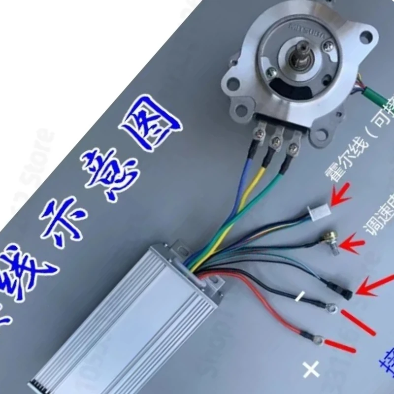 DC12V-24V Brushless Motor Controller High Power 800W 40A Motor Driver
DC12V-24V Brushless Motor Controller High Power 800W 40A Motor Driver