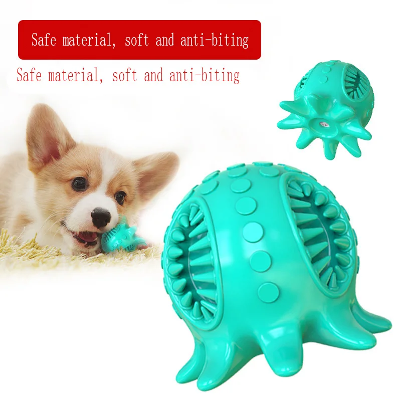 Pet toys to remove bad breath, clean teeth, chew toys, small octopus sound, dog toothbrush, pet supplies
Pet toys to remove bad breath, clean teeth, chew toys, small octopus sound, dog toothbrush, pet supplies