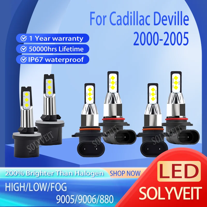 Effortless Setup Wide Illumination 9005 9006 880 LED Headlight foglight For Cadillac Deville 2000 2001 2002 2003 2004 2005
Effortless Setup Wide Illumination 9005 9006 880 LED Headlight foglight For Cadillac Deville 2000 2001 2002 2003 2004 2005